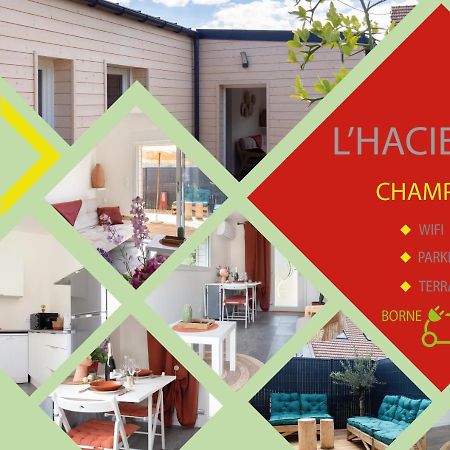 Vila L'Hacienda Champenoise Châlons-en-Champagne Exteriér fotografie